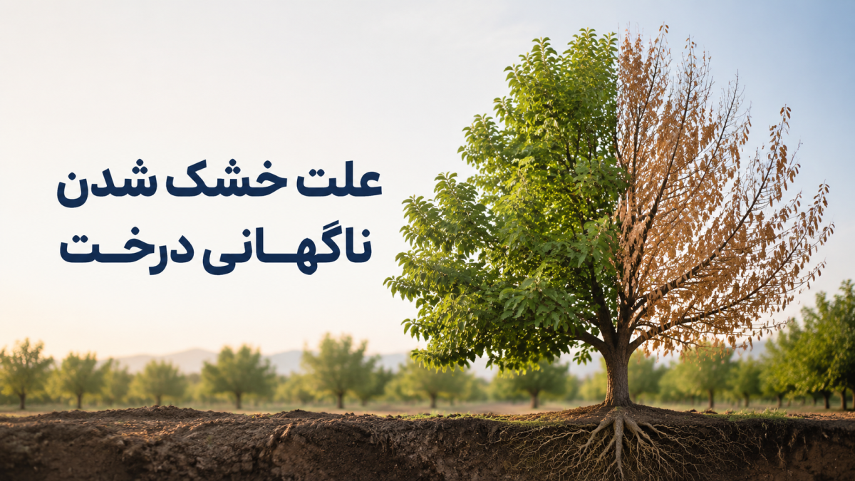 علت خشک‌شدن ناگهانی درخت چیست؟